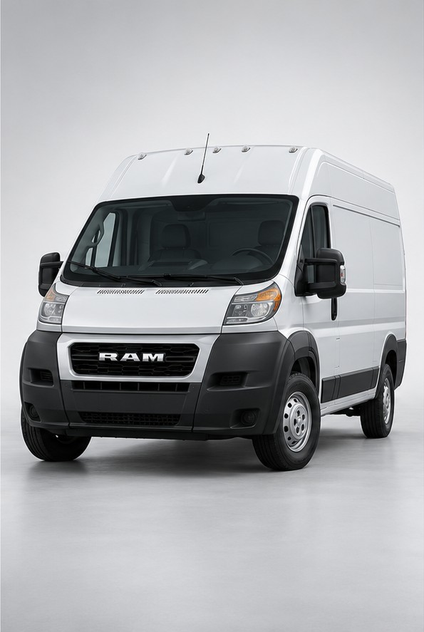 Ram ProMaster high-roof camper van